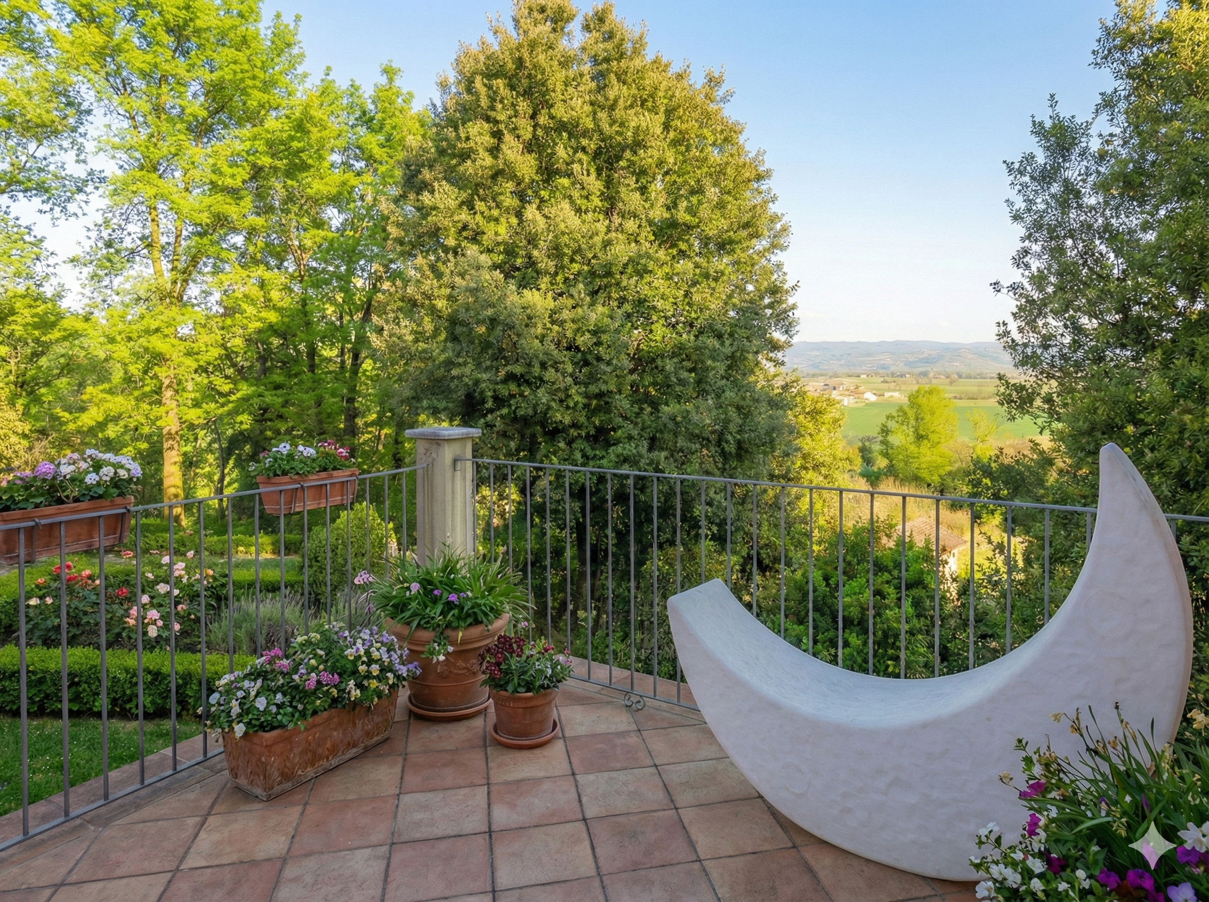 Dettaglio esterno della cascina